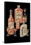 Whiskey, Wine & Gin-null-Framed Stretched Canvas