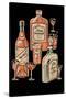 Whiskey, Wine & Gin-null-Stretched Canvas