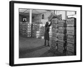 Whisky Blending at Wiley and Co, Sheffield, South Yorkshire, 1960-Michael Walters-Framed Photographic Print