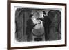 Whisky Drinking-Charles Keene-Framed Premium Giclee Print