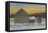 Whisky Run Sunset-Jerry Cable-Framed Stretched Canvas
