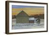 Whisky Run Sunset-Jerry Cable-Framed Giclee Print