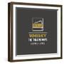 Whisky-mip1980-Framed Giclee Print