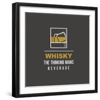 Whisky-mip1980-Framed Giclee Print