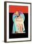 Whisper Magazine; Bubble Bath-Peter Driben-Framed Art Print