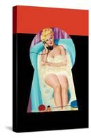 Whisper Magazine; Bubble Bath-Peter Driben-Stretched Canvas