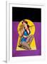 Whisper Magazine; "Keyhole Dancer"-Peter Driben-Framed Art Print