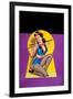 Whisper Magazine; "Keyhole Dancer"-Peter Driben-Framed Art Print