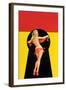 Whisper Magazine; "Keyhole Pinup with Bandana"-Peter Driben-Framed Art Print