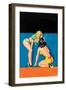 Whisper Magazine; "The Secret"-Peter Driben-Framed Art Print