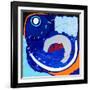 Whisper of the night-Hyunah Kim-Framed Art Print