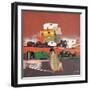 Whisper-Mohammed Jassim Al-Zubaidi-Framed Art Print