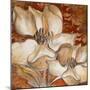 Whispering Magnolia on Red I-Lanie Loreth-Mounted Premium Giclee Print