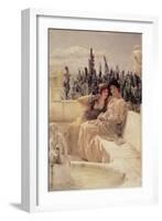 Whispering Noon, 1896-Sir Lawrence Alma-Tadema-Framed Giclee Print