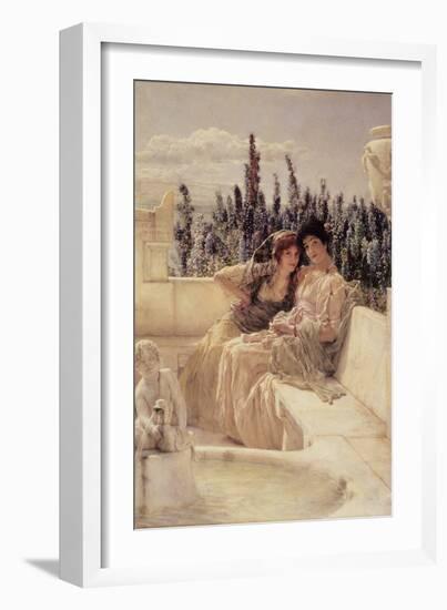 Whispering Noon, 1896-Sir Lawrence Alma-Tadema-Framed Giclee Print