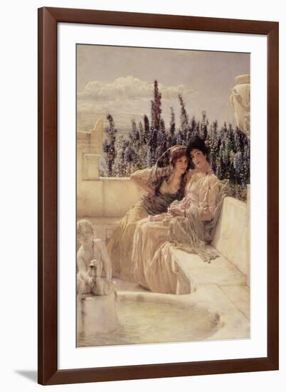 Whispering Noon, 1896-Sir Lawrence Alma-Tadema-Framed Giclee Print