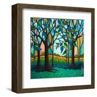 Whispering Woods-Peggy Davis-Framed Art Print