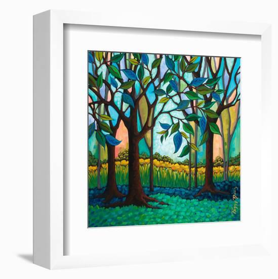 Whispering Woods-Peggy Davis-Framed Art Print