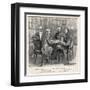 Whist Party at the Athenaeum Club, London-null-Framed Art Print