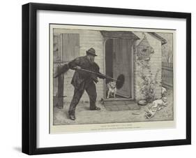 Whist! the Bogie Man! from Mr Mendoza's Black and White Exhibition, King Street, St James'S-null-Framed Giclee Print