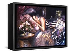 Whistful Woman-Marta Gottfried-Framed Stretched Canvas