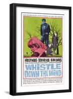 Whistle Down the Wind, Hayley Mills (Front), Alan Bates (Center), 1961-null-Framed Art Print