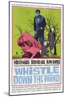 Whistle Down the Wind, Hayley Mills (Front), Alan Bates (Center), 1961-null-Mounted Art Print