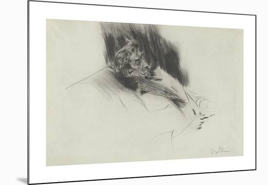 Whistler Asleep, 1897-Giovanni Boldini-Mounted Premium Giclee Print