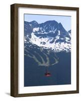 Whistler Blackcomb Peak 2 Peak Gondola, Whistler, British Columbia, Canada, North America-Martin Child-Framed Photographic Print