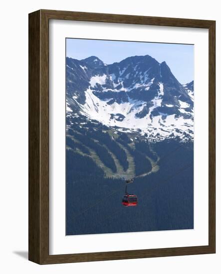 Whistler Blackcomb Peak 2 Peak Gondola, Whistler, British Columbia, Canada, North America-Martin Child-Framed Photographic Print