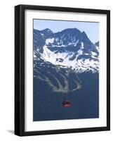 Whistler Blackcomb Peak 2 Peak Gondola, Whistler, British Columbia, Canada, North America-Martin Child-Framed Photographic Print