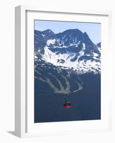 Whistler Blackcomb Peak 2 Peak Gondola, Whistler, British Columbia, Canada, North America-Martin Child-Framed Photographic Print