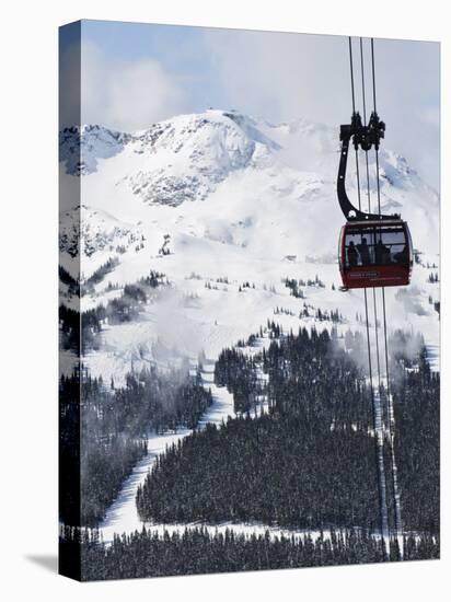 Whistler Blackcomb Peak 2 Peak Gondola, Whistler Mountain, 2010 Winter Olympic Games Venue-Christian Kober-Stretched Canvas