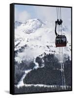 Whistler Blackcomb Peak 2 Peak Gondola, Whistler Mountain, 2010 Winter Olympic Games Venue-Christian Kober-Framed Stretched Canvas