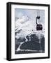 Whistler Blackcomb Peak 2 Peak Gondola, Whistler Mountain, 2010 Winter Olympic Games Venue-Christian Kober-Framed Photographic Print