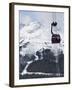 Whistler Blackcomb Peak 2 Peak Gondola, Whistler Mountain, 2010 Winter Olympic Games Venue-Christian Kober-Framed Photographic Print