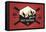 Whistler, Canada - Ski Patrol Badge - Vector Style-Lantern Press-Framed Stretched Canvas
