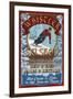 Whistler, Canada - Ski Shop Vintage Sign-Lantern Press-Framed Art Print