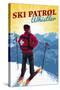 Whistler, Canada - Vintage Ski Patrol-Lantern Press-Stretched Canvas