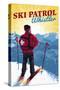 Whistler, Canada - Vintage Ski Patrol-Lantern Press-Stretched Canvas