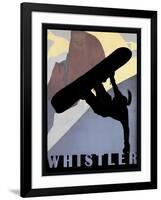 Whistler Mountain Winter Sports I-Tina Lavoie-Framed Giclee Print