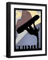 Whistler Mountain Winter Sports I-Tina Lavoie-Framed Giclee Print