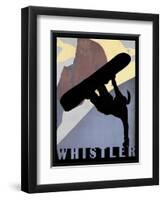 Whistler Mountain Winter Sports I-Tina Lavoie-Framed Premium Giclee Print