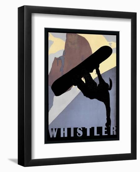 Whistler Mountain Winter Sports I-Tina Lavoie-Framed Premium Giclee Print
