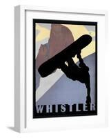 Whistler Mountain Winter Sports II-Tina Lavoie-Framed Giclee Print