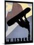 Whistler Mountain Winter Sports II-Tina Lavoie-Mounted Giclee Print