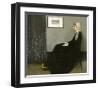 Whistler’s Mother, 1871-James Abbott McNeill Whistler-Framed Art Print