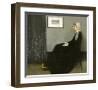 Whistler’s Mother, 1871-James Abbott McNeill Whistler-Framed Art Print