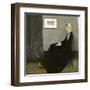 Whistler’s Mother, 1871-James Abbott McNeill Whistler-Framed Art Print