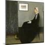 Whistler’s Mother, 1871-James Abbott McNeill Whistler-Mounted Art Print